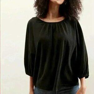 Elegant Black Women's Top